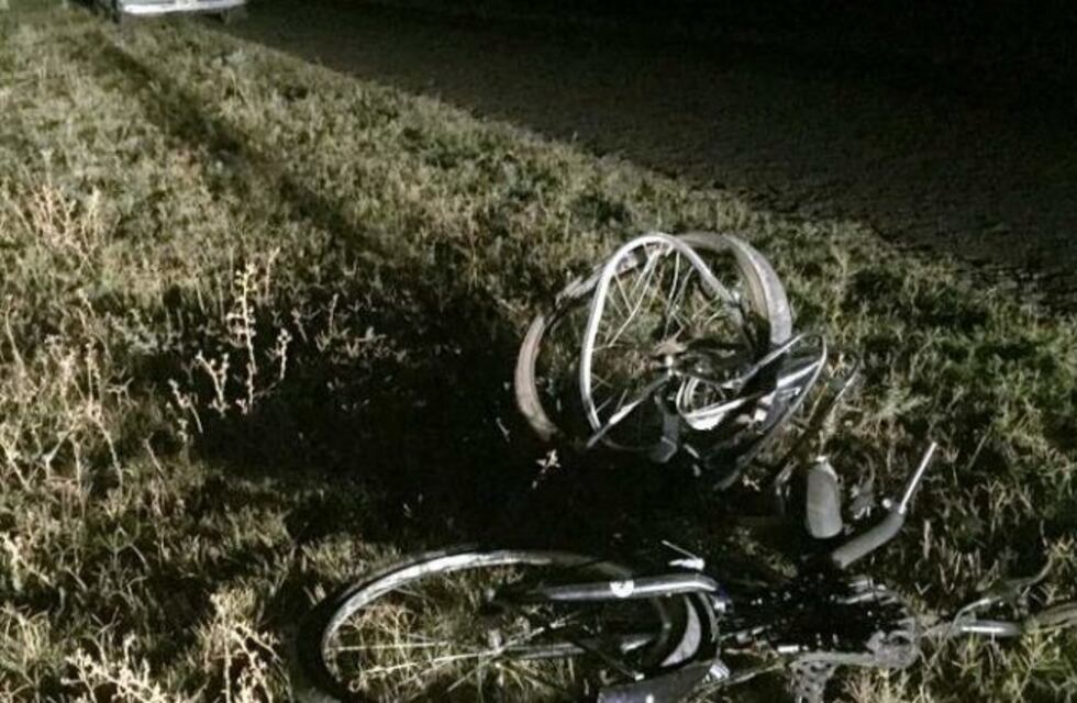 Un hombre en bicicleta murió tras ser atropellado en General Alvear