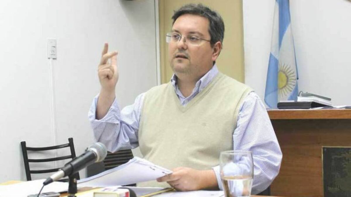 Mauricio Clavero, fiscal de Rufino.