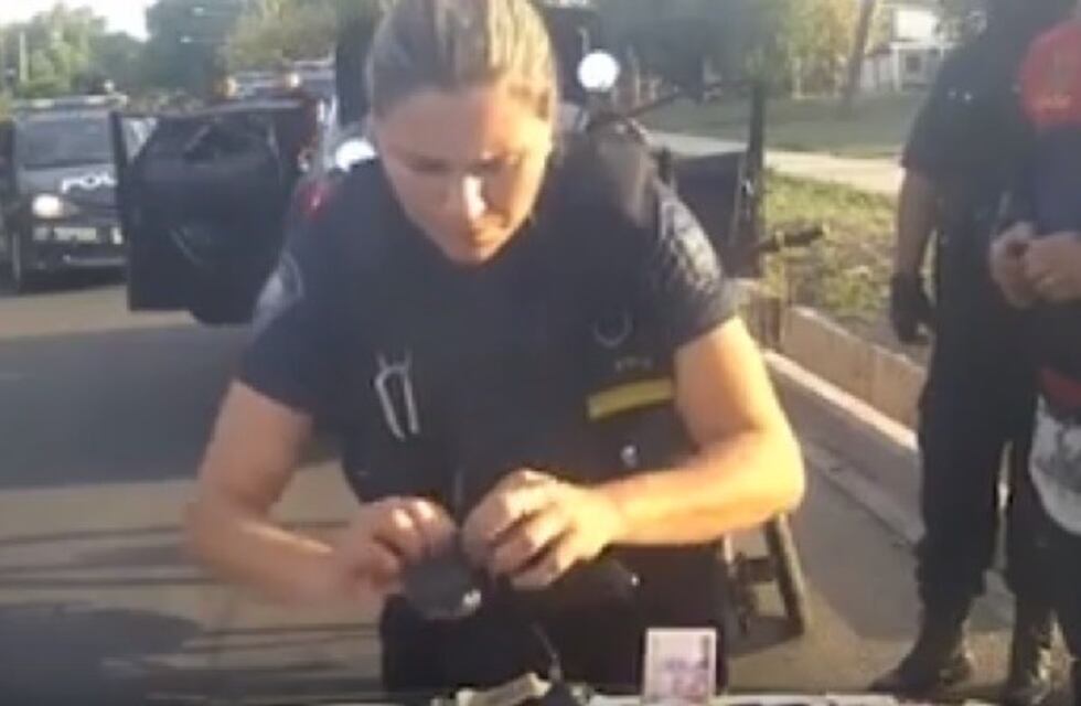 Impactante persecución y detención de dealers