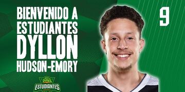 Dyllon Hudson-Emory, refuerzo de Estudiantes de Concordia
