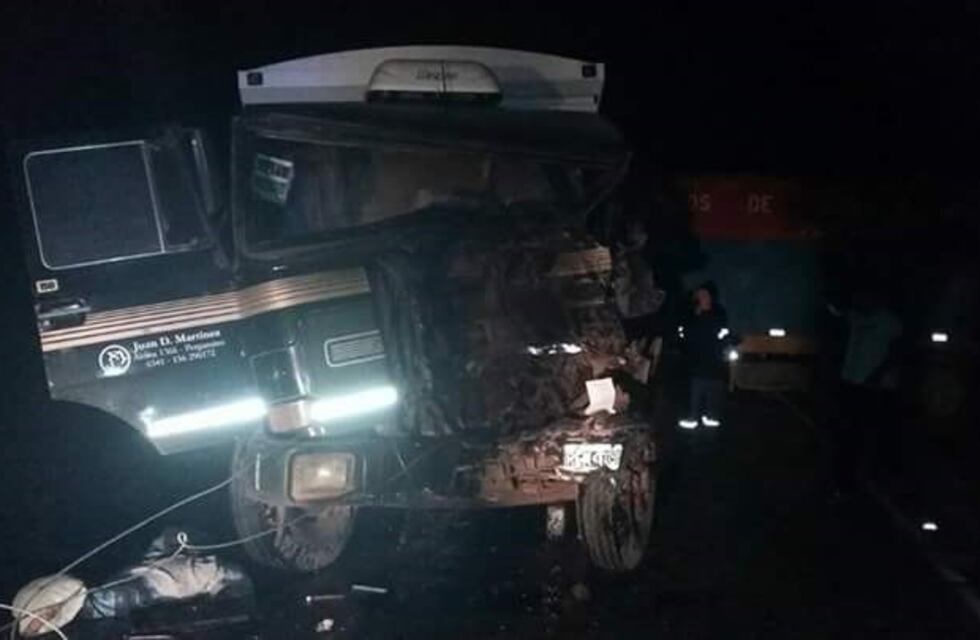 Un camionero falleció tras un siniestro que afectó a varios vehículos de carga en la Ruta Provincial 18