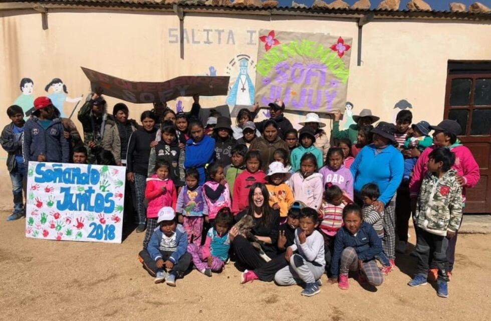 Sofía Jiménez, comprometida con su sueño, visitó Sausalito
