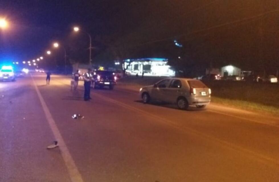 Dos motociclistas lesionados en un despiste en Oberá