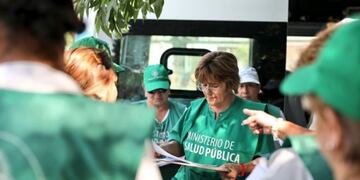 Personal del Ministerio de Salud realiza controles\u002E