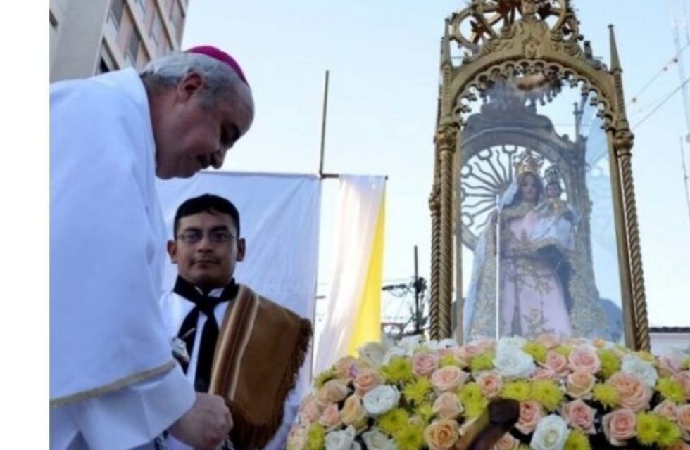 La feligresía jujeña celebra a la Virgen del Rosario con honras virtuales