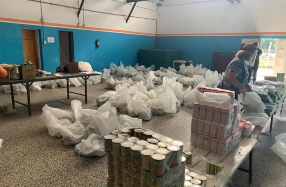 El Consejo Escolar realizó una nueva entrega de bolsones con víveres