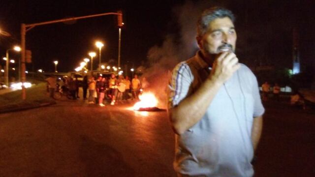 El secretario general de la CGT San Lorenzo, Edgardo Quiroga, confirmu00f3 que un trabajador muriu00f3 atropellado en el piquete del acceso norte a la ciudad.