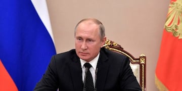 Presidente ruso Vladimir en el Kremlin, Moscú