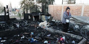 Incendio en Rawson\u002E