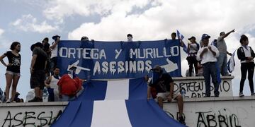 Manifestaciones contra el gobierno de Nicaragua (Web)