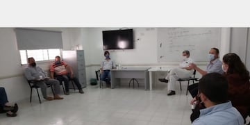 Reunión de gremios Gualeguaychú\u002E\nCrédito: H-C