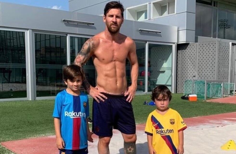 Lionel Messi mostró en video parte de su exigente rutina de rehabilitación