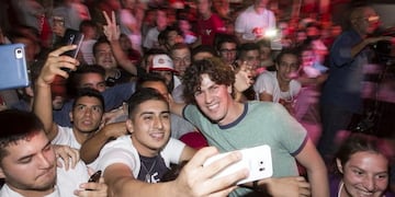 DYN02, CORDOBA 29/04/2017, MARTIN LOUSTEAU DISERTO EN EL CONGRESO NACIONAL DE LA JUVENTUD RADICAL EN CORDOBA FOTO:DYN/GENTILEZA. cordoba Martin Lousteau CONGRESO NACIONAL DE LA JUVENTUD RADICAL candidato a jefe porteu00f1o diserto discurso