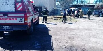 Cayó en un pozo donde están las válvulas de cierre y apertura de agua de SerBa\u002E Foto: FM Lafinur