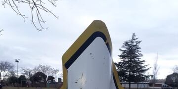 Santa Ana: Nuevos hechos de vandalismo en los espacios públicos\u002E