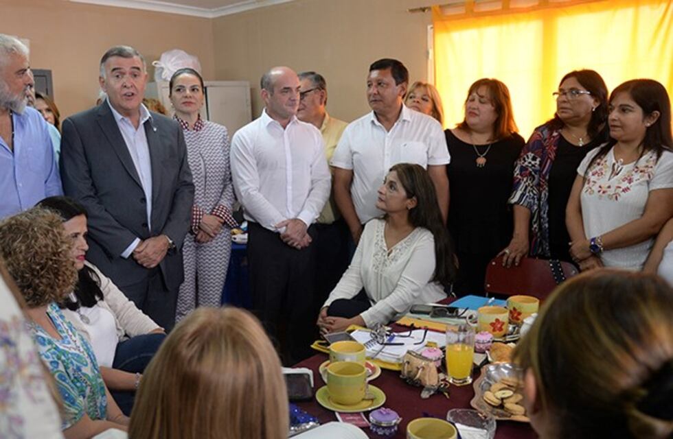 Jaldo participó en la entrega de la Tarjeta Alimentar en Banda del Río Salí