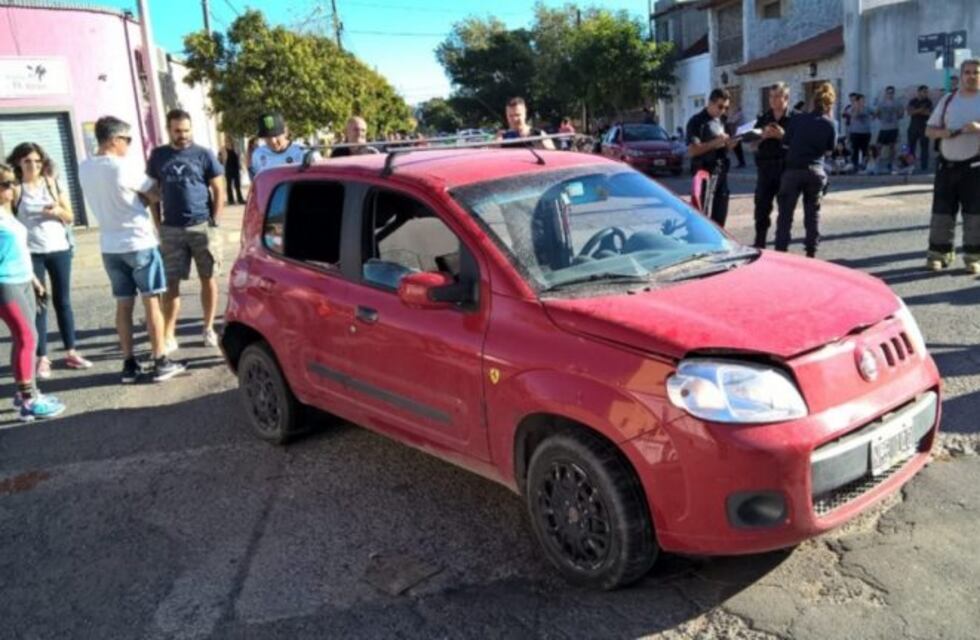 Cuatro heridos tras un accidente de tránsito