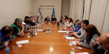 La Mesa de Unidad Sindical rechazó la propuesta del Gobierno\u002E