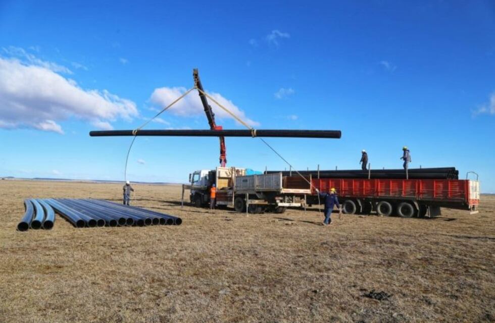 Avanzan a buen ritmo las obras de saneamiento ambiental de las lagunas Seca y de los Cisnes