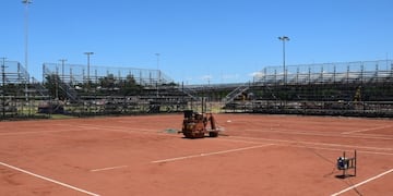 Así está la cancha principal para el Córdoba Open 2019\u002E