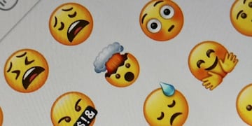 Emoji de la cabeza explotando (Foto: web)\u002E