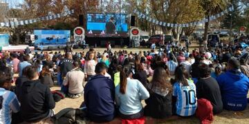 Fan Fest en Villa Carlos Paz