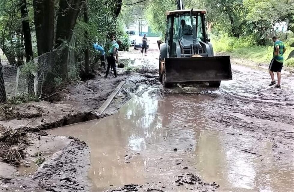 Anisacate se recupera del temporal, con servicios afectados