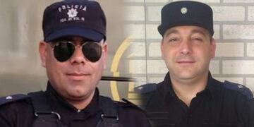 Policías reconocidos en Rafael