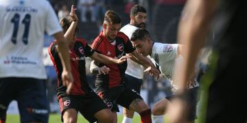 Los rojinegros debieron esperar hasta el final para empatar el encuentro\u002E (El Ciudadano)