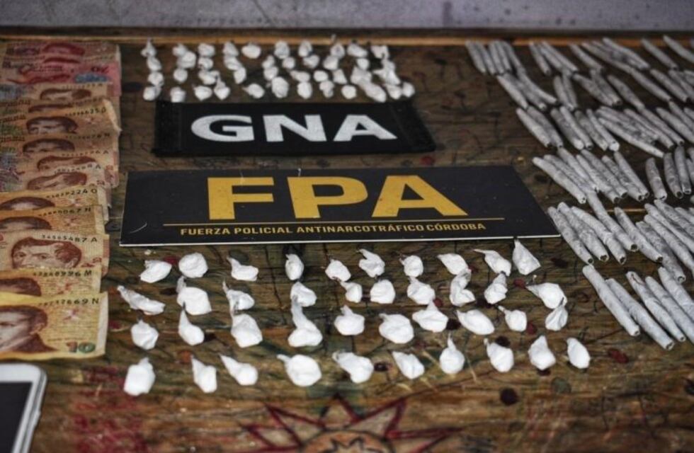 Golpe al narcomenudeo en el oeste de la ciudad de Córdoba
