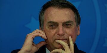 AME6790\u002E BRASILIA (BRASIL), 16/07/2019\u002E- El presidente de Brasil, Jair Bolsonaro, asiste este martes a la ceremonia de posesión del nuevo presidente de BNDES, Gustavo Henrique Moreira Montezano, en Brasilia (Brasil)\u002E EFE/Joédson Alves