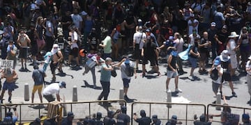 Manifestación contra la reforma de la 7722