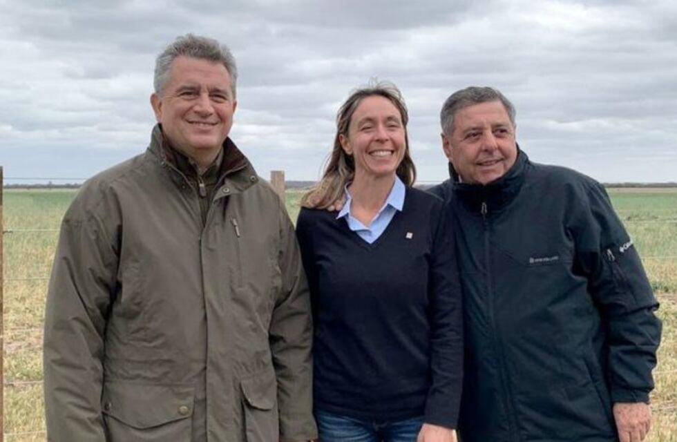 El ministro Etchevehere y el senador De Angeli estuvieron de campaña en Catriló