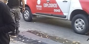 En el lugar tuvo que trabajar la Brigada de Explosivos\u002E
