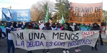 movilización de ni una menos