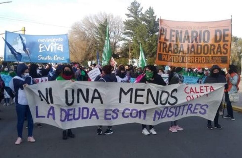 Movilización por el 3J Ni una menos