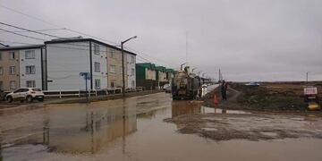 Mantenimiento de calles en Río Grande