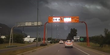Alerta por tormentas en la provincia de San Luis.