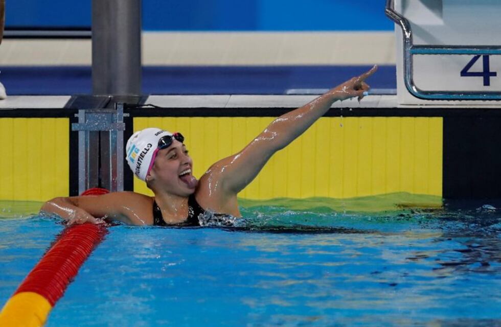 Juegos Panamericanos Lima 2019: medalla de oro para Delfina Pignatiello en los 400 metros libre