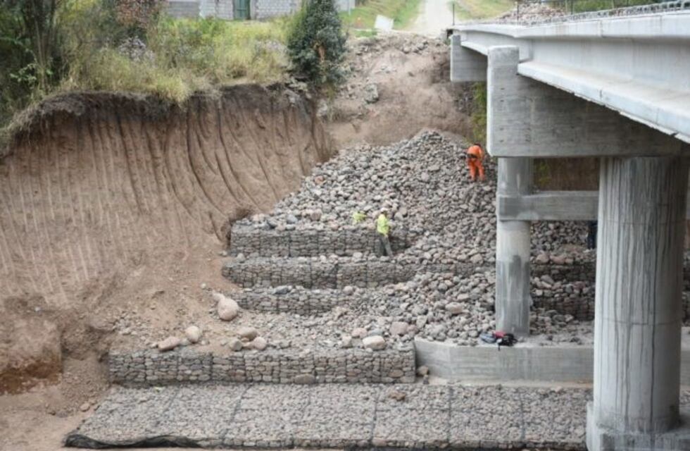 La construcción del puente de calle Maipú está llegando a su etapa final