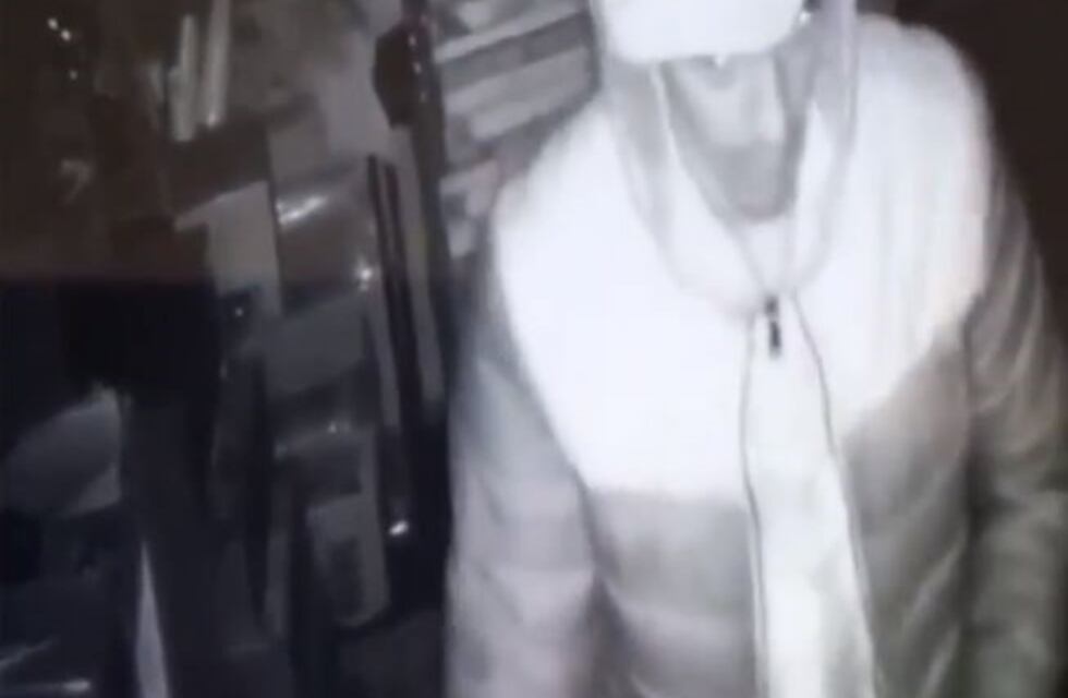 Roban y quedan registrados en vídeo