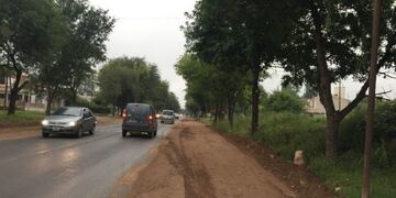 Ruta E 53 , altura Salsipuedes (Foto: Info Sierras Chicas)