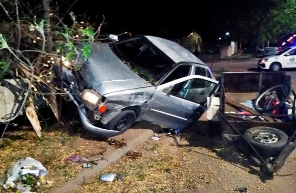 Tres personas hospitalizadas luego de un espectacular choque en General Pico