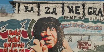 El mural de La Mona en Alta Gracia,