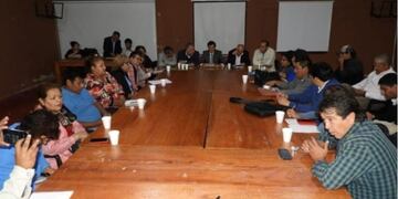 Sindicatos estatales con funcionarios provinciales, en Jujuy