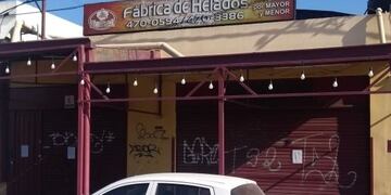 Reconocida heladería platense cerró por la crisis\u002E