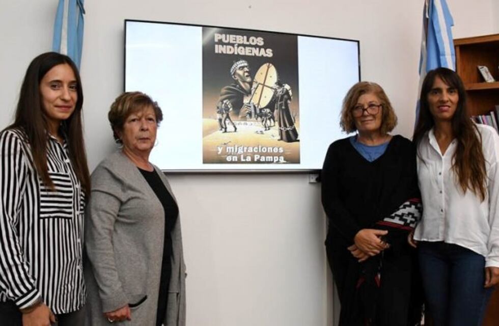 Presentan en la Feria del Libro "Pueblos Indígenas y Migraciones en La Pampa"