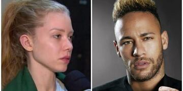 Se filtró una charla de WhatsApp entre Neymar y su denunciante, Najila Trindade