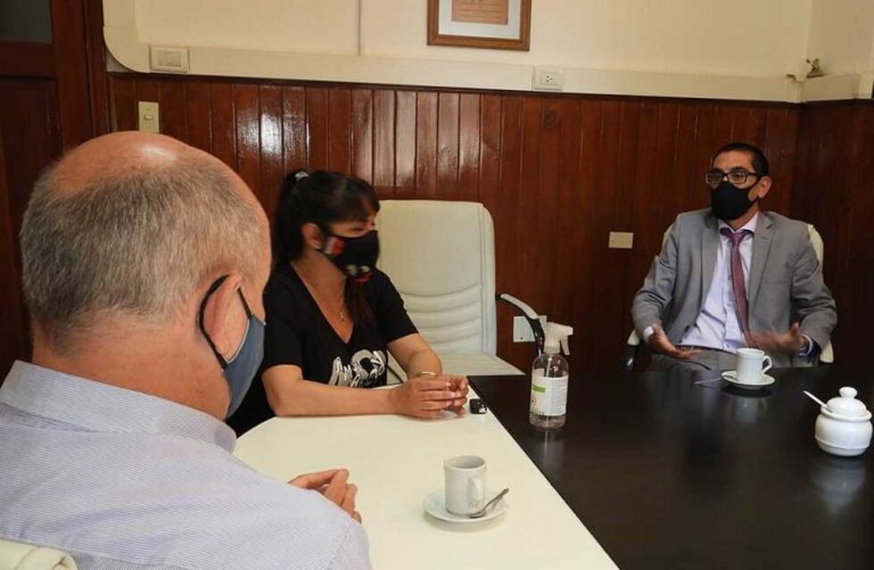 El Intendente se reunió con el presidente del Consorcio de Puerto Rosales