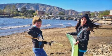 Día mundial de la Limpieza en el lago San Roque